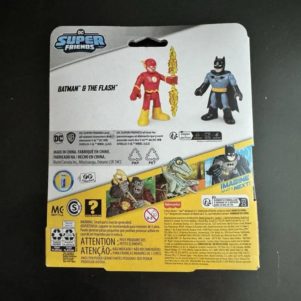 Imaginext DC Super Friends The Flash & Batman‎ New In Box